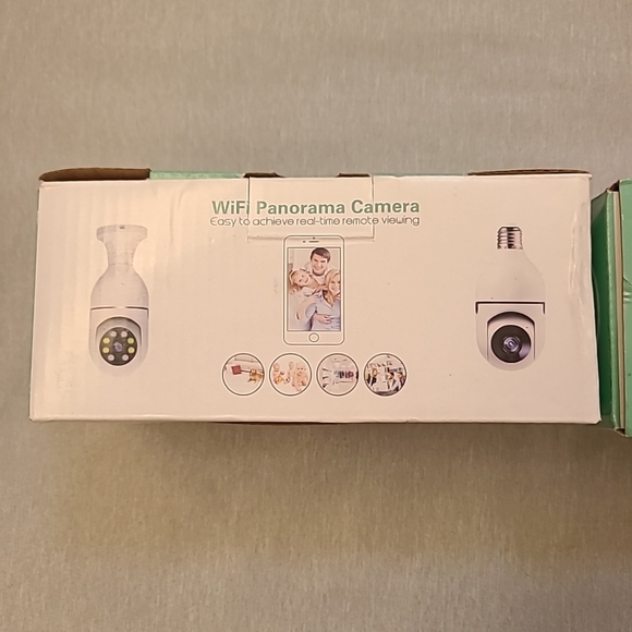 NIB WiFi/SD Card Real Time Remote Viewing Smartphone Panoramic Camera - Picture 4 of 9